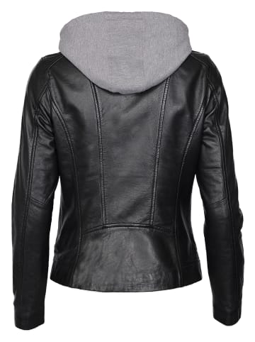 Mustang Lederjacke in schwarz
