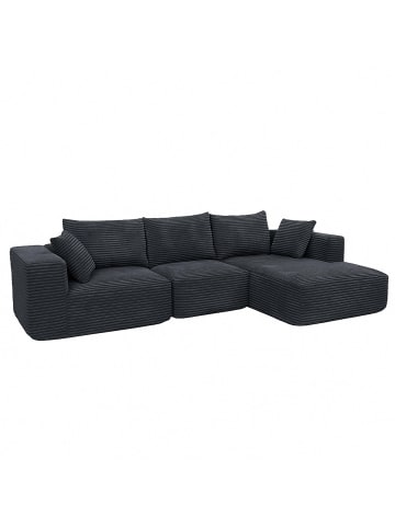 MCW Sofa-Garnitur P20 Liegefläche rechts, Dunkelgrau