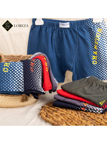 LOREZA 10er Set Boxershorts - Champion - Bunt