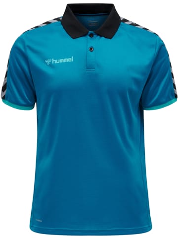 Hummel Hummel Polo Hmlauthentic Multisport Herren Atmungsaktiv Feuchtigkeitsabsorbierenden in CELESTIAL