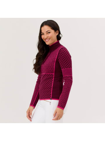 Krimson Klover Merinopullover Pow Zip Neck in bing