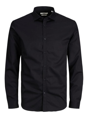 Jack & Jones Langarmhemd in Schwarz