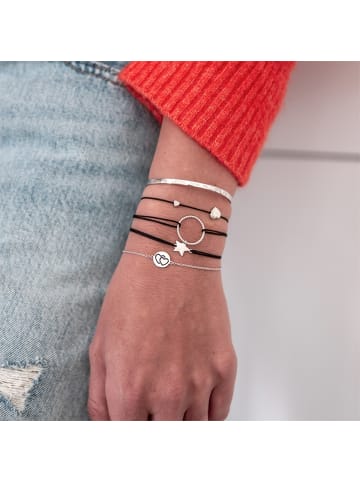 Glanzstücke München Armband Stern aus Sterling Silber in silber