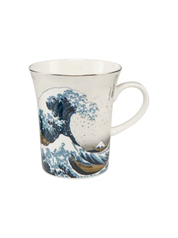 Goebel Künstlertasse " Katsushika Hokusai - Die Welle - Silber " in Hokusai - Welle