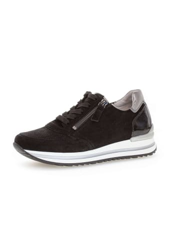 Gabor Comfort Sneaker low in schwarz