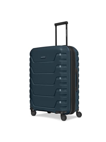 Smartbox Edition 01 4 Rollen Trolley 66 cm mit Dehnfalte in navy
