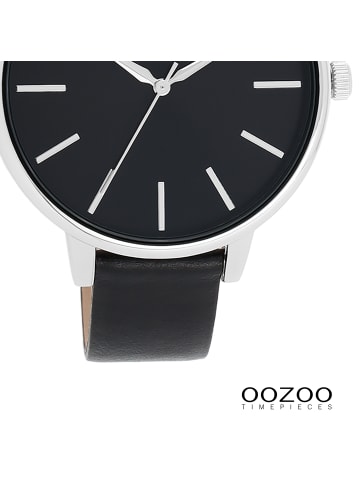 Oozoo Analog-Armbanduhr Oozoo Timepieces schwarz groß (ca. 42mm)