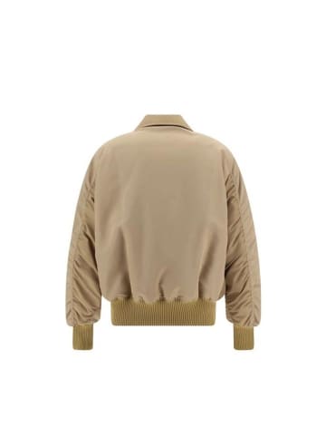 Palm Angels Beige Polyamid Bomberjacke