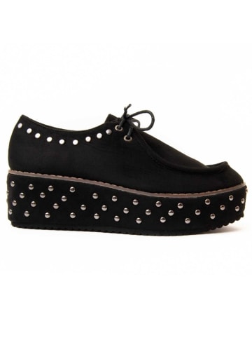 Montevita Schnürschuhe Trenca in Schwarz