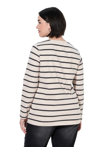 Ulla Popken Shirt in helles champagner