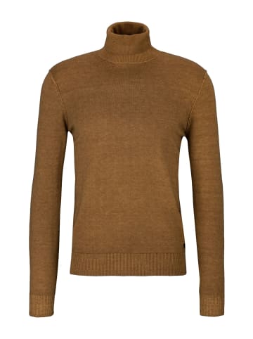 Replay Rollkragenpullover Wool Blend Fast Dyed - 12 Gg in braun