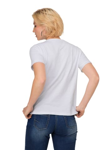 LAURASØN Shirt in schneeweiß