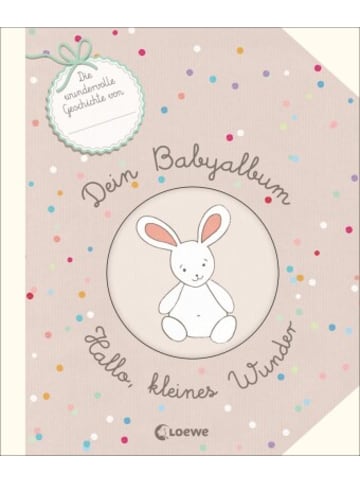 Loewe Verlag Papeterie/PBS - Dein Babyalbum - Hallo, kleines Wunder