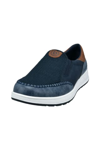 Bugatti Slip on in blau