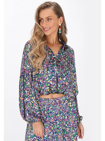 IZIA Blouse in green multicolor