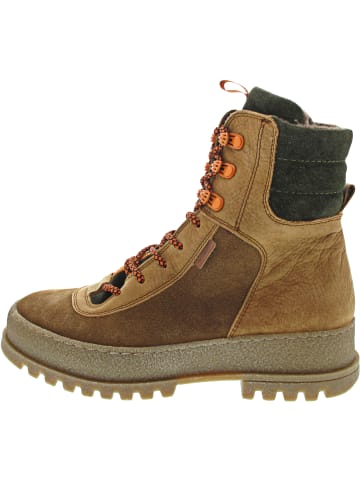 WALDLÄUFER H-Tara Schnürstiefelette Braun