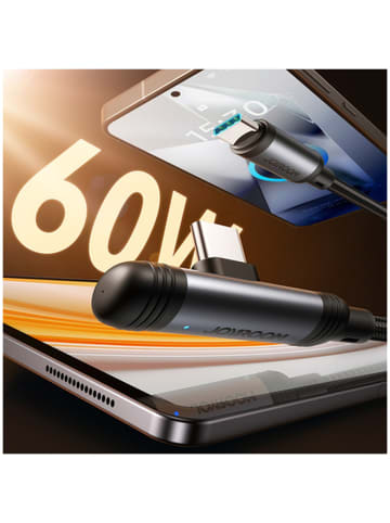 Joyroom Joyroom S A56 EnjoyX Series 90 USB-C USB-C Kabel 60 W 1.2mm