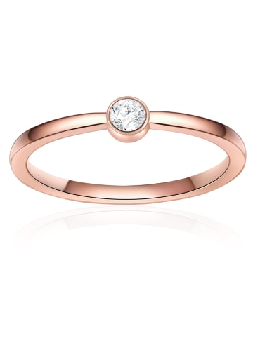 Eastside NY Ring Edelstahl roségold  Zirkonia weiß in roségold