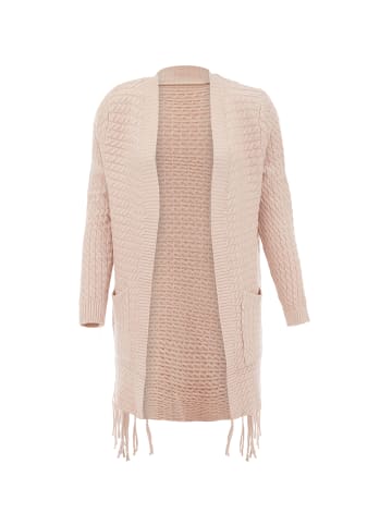 ISHA Damen Cardigan in Beige