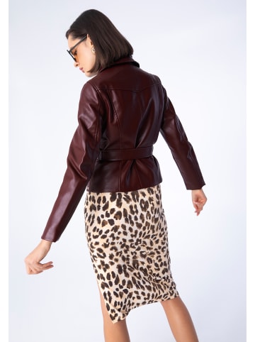 Wittchen WITTCHEN Faux leather jacket. in Bordeaux