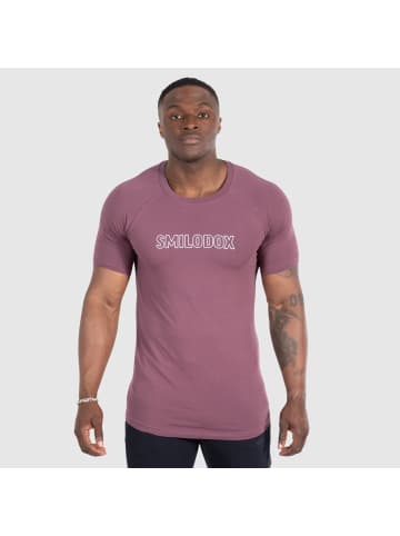 SMILODOX T-Shirt Timmy in Violett