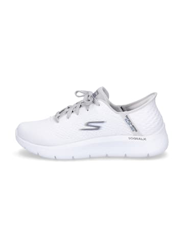 Skechers Sneaker Go Walk Flex New World in Weiß Grau