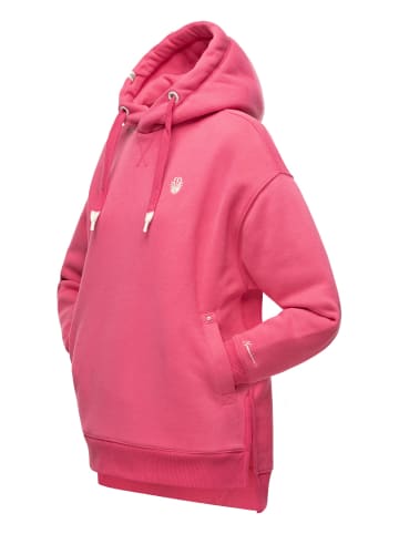 Navahoo Kapuzensweatshirt Silberengelchen in Pink