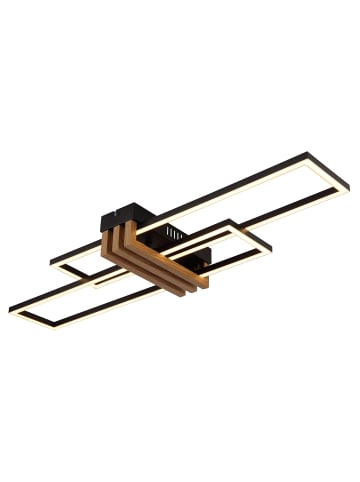 Globo lighting Deckenleuchte "DAKARI I" in black