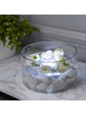 STAR Trading LED Unterwasserlicht ,Water Candle mit Fernbedienung, weißes Licht, Ø