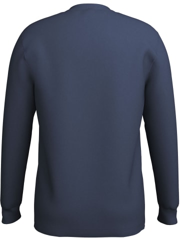 Man's World Rundhalsshirt in rauchblau