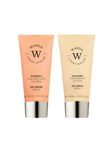 Warda Glow & Lift Duo Vitamin C Gelserum + Kollagen Gelserum