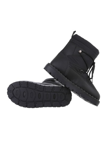 Ital-Design Stiefelette in Schwarz