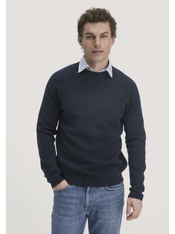 Hessnatur Milano Strick Pullover in marine
