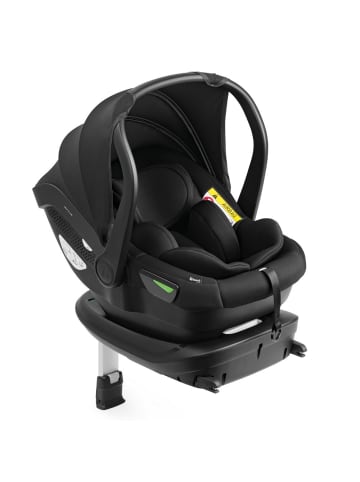 Hauck Babyschalen-Set Drive N Care Set i-Size (40 in schwarz,silber