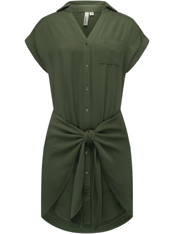 ragwear Blusenkleid Bahaya in Dark Olive
