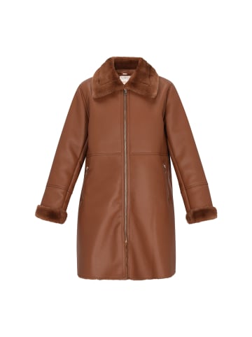 usha FESTIVAL Coat in cognac