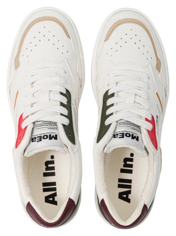MoEa Sneakers Low in white/red/green/purple/yellow/beige