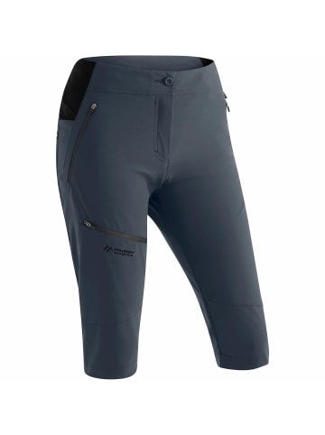 Maier Sports Outdoorhose Latit Capri Vario in Dunkelgrau