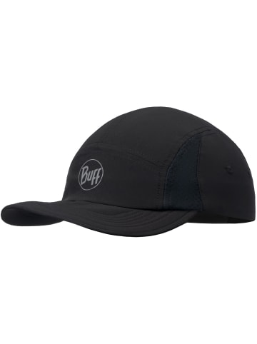 Buff 5 Panel Cap in Schwarz