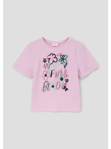 S. Oliver T-Shirt kurzarm in Pink