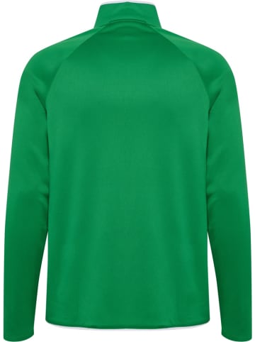 Hummel Pullover "Core 2.0 Half Zip" in Grün