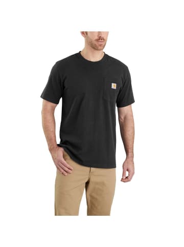 CARHARTT  Logo T-Shirt in Black