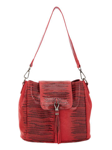 faina Damen Schultertasche in Rot