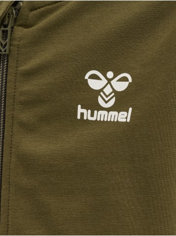 Hummel Hummel Zip Kapuzenpullover Hmltrece Unisex Kinder in DARK OLIVE