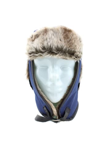 Gio Goi Mütze Trapper Hat in Blau