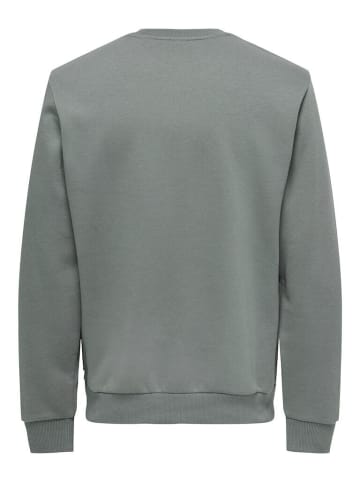 Only&Sons Sweatshirt in dunkelgrau