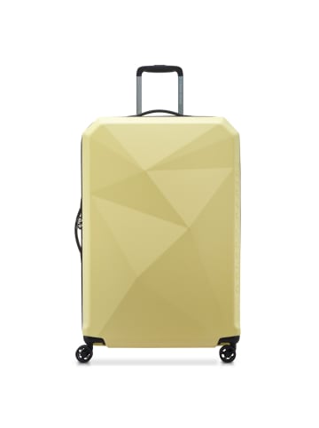 Delsey Karat 2.0 4 Rollen Trolley 76 cm in hellgelb