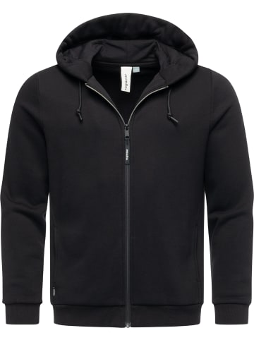 ragwear Sweatjacke Wernons in Black