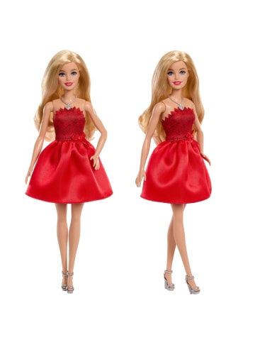 Barbie Rubinrote Barbie Puppe | JGD25 | 80 Jahre Mattel | Sammelpuppe
