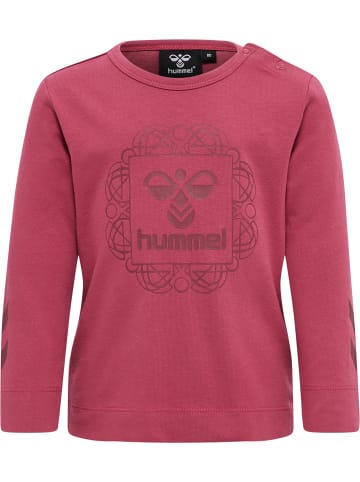 Hummel T-Shirt L/S Hmlhelga T-Shirt L/S in EARTH RED